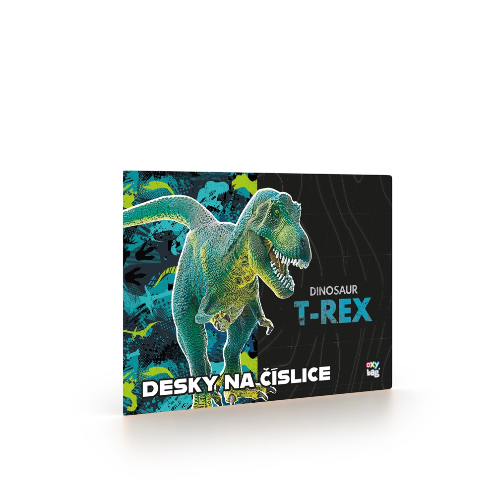 Desky na číslice - Premium Dinosaurus