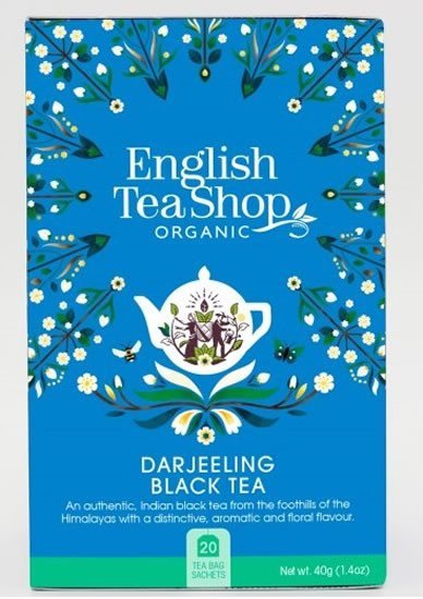 Levně English Tea Shop Čaj Darjeeling černý, 20 sáčků