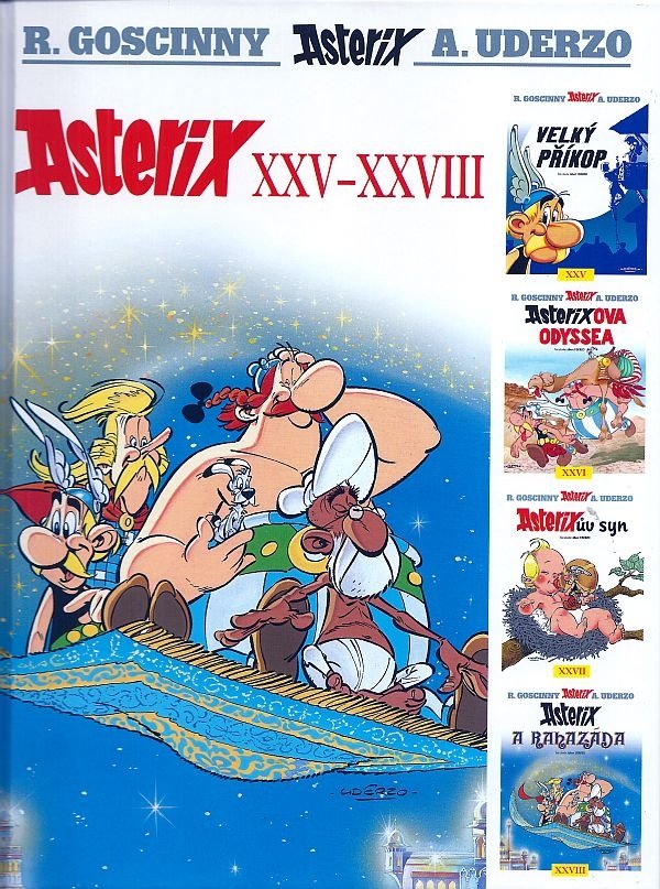 Levně Asterix XXV – XXVIII - René Goscinny