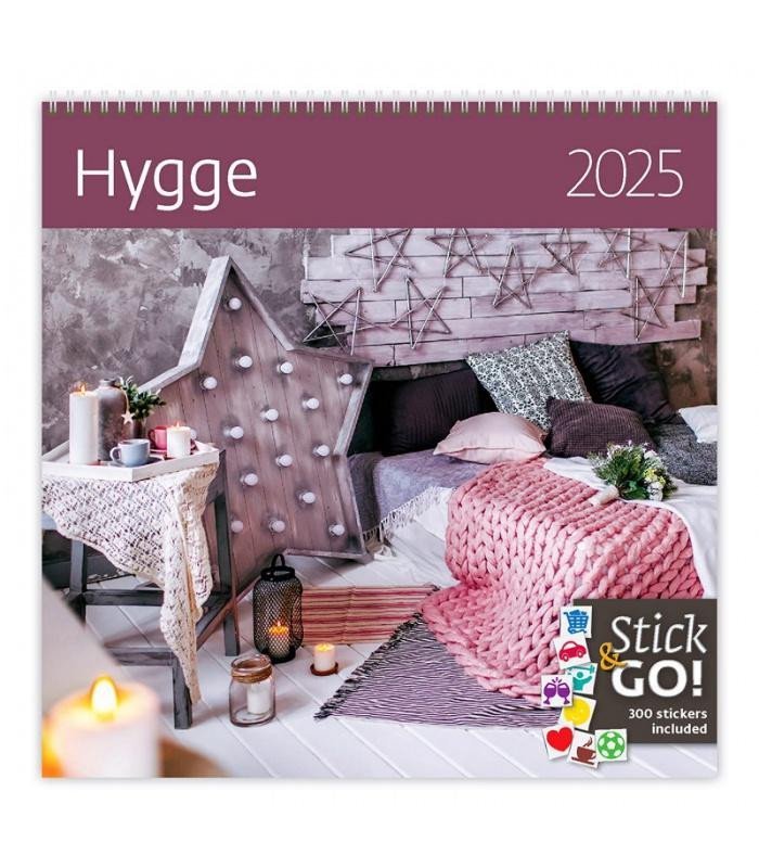 Levně Kalendář nástěnný 2025 - Hygge