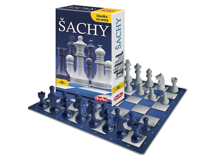 Levně Šachy - společenská hra na cesty - Efko