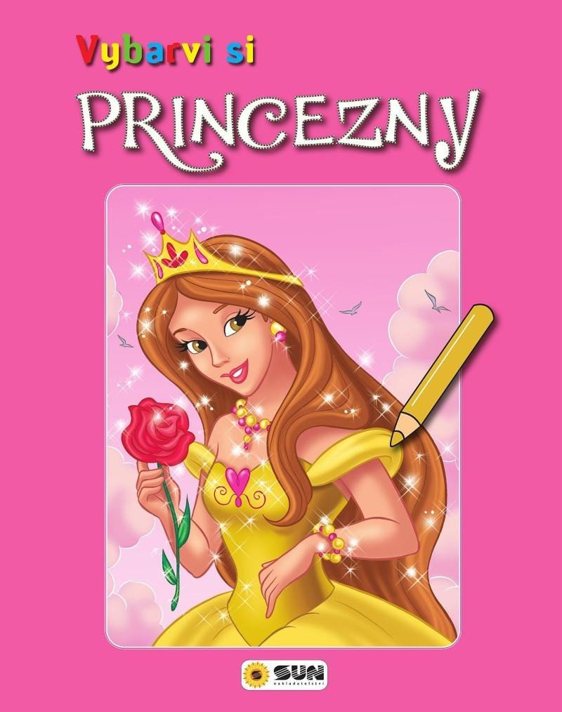 Levně Vybarvi si - Princezny (růžové)