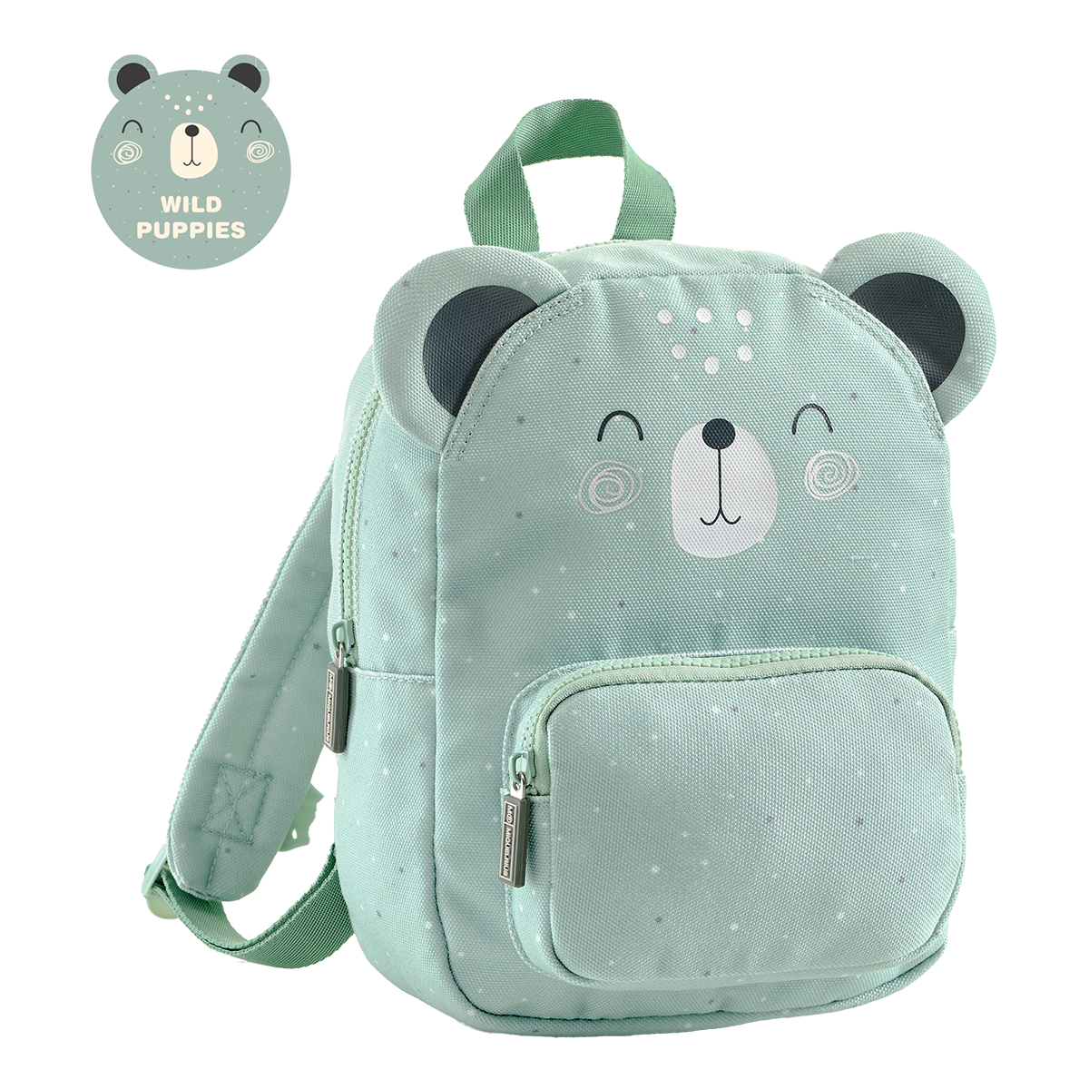 Product detail of Miquelrius mini batoh Wild puppies, medvěd, 5 l, rPET, 2 kapsy