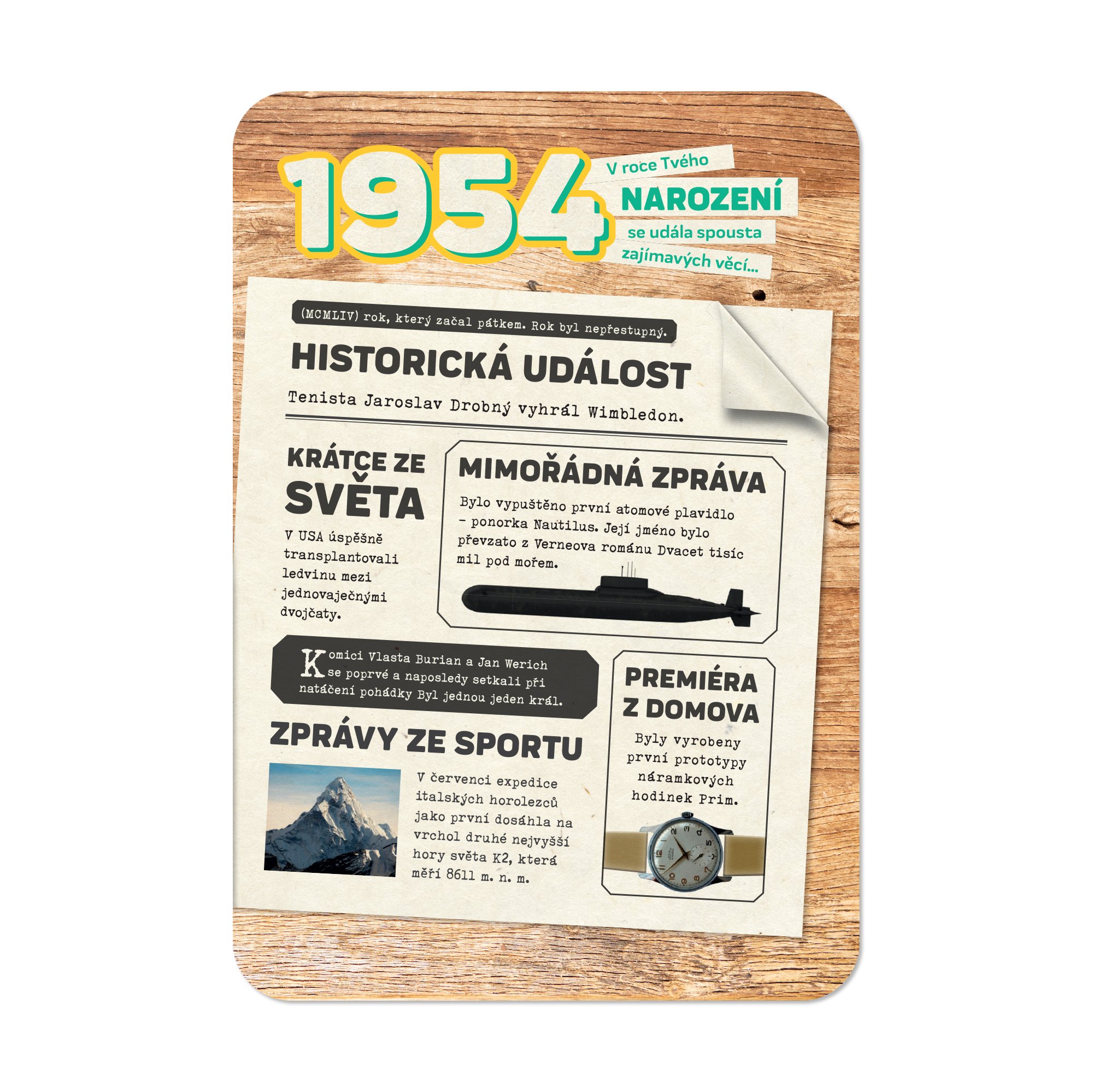 Levně Retro přání - 1954 - Albi