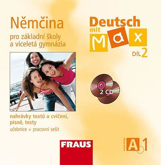 Levně Deutsch mit Max A1/díl 2 - CD /2ks/ - Olga Fišarová; Milena Zbranková