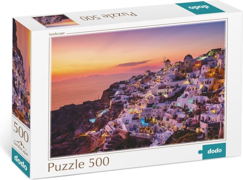 Levně Puzzle Oia, Řecko 500 dílků