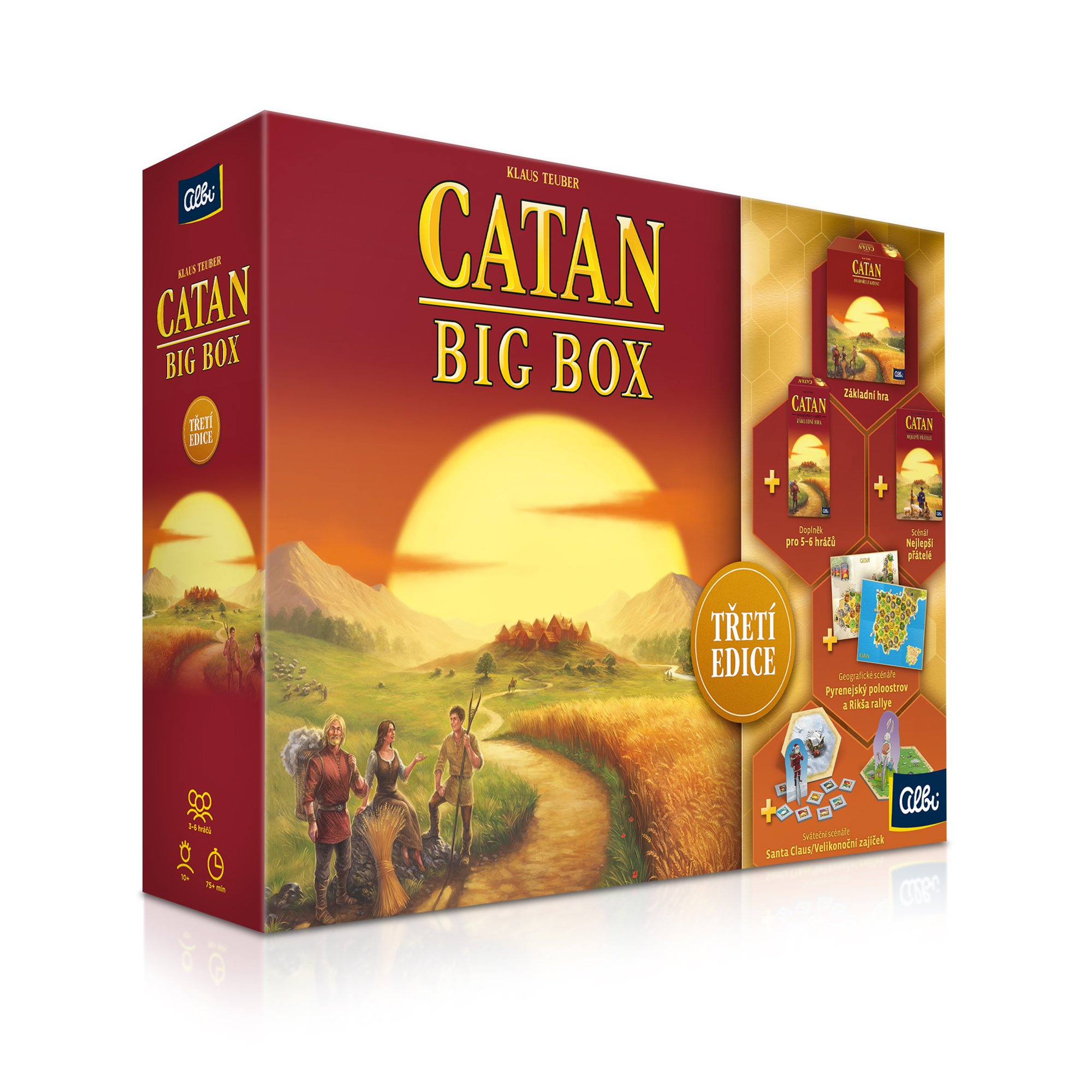 Levně Catan - Big Box - Třetí edice - Albi