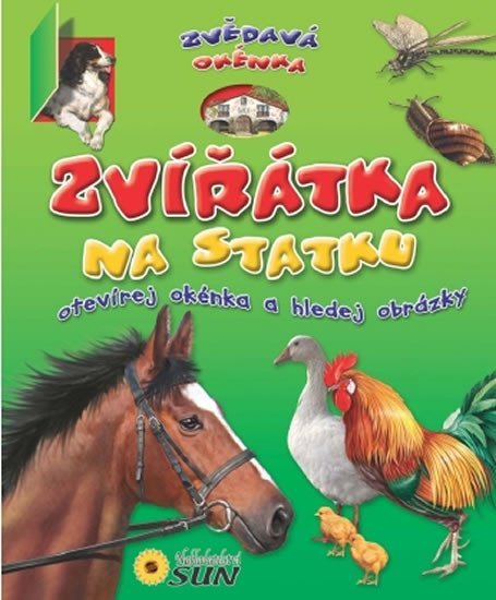 Levně Zvědavá okénka - Zvířátka na statku