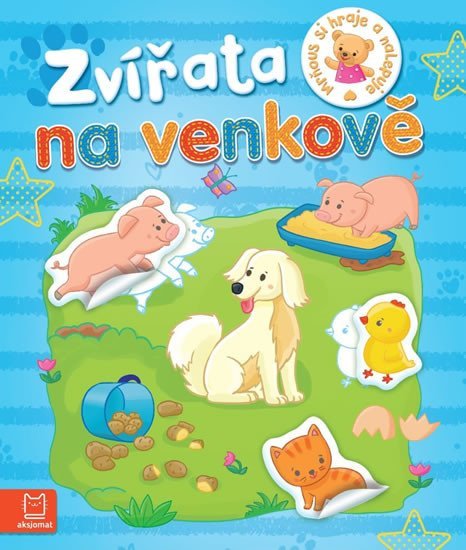 Levně Zvířata na venkově - Mrňous si hraje a n - Barbara Wierzchowska; Agnieszka Bator