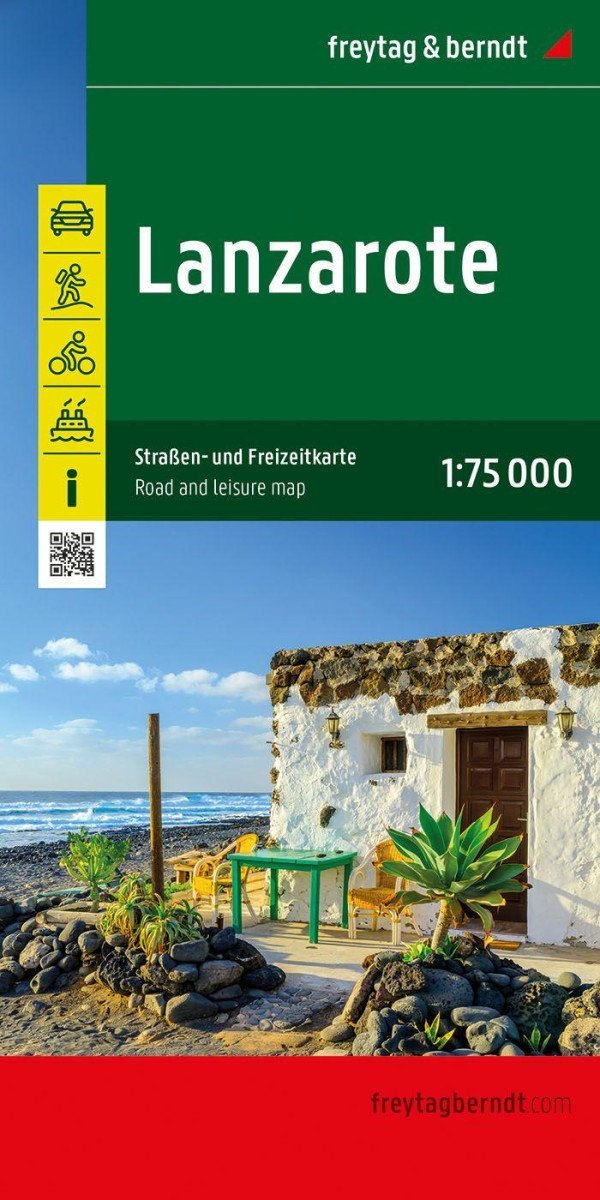 Levně Lanzarote 1:75 000 / automapa + rekreační mapa