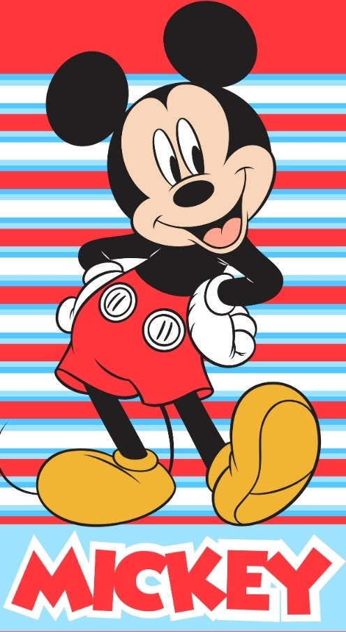 Levně Dětská osuška Mickey Mouse Vždy s úsměvem