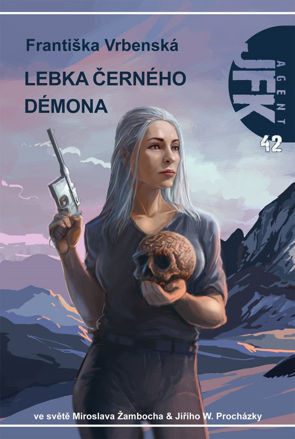 Levně Agent JFK 42 - Lebka černého démona - Františka Vrbenská