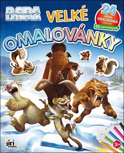 Levně Doba ledová - Velké omalovánky