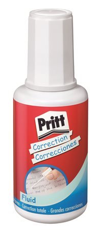 Levně Henkel Pritt - tekutý korekční lak, 20 ml, bílý - 10ks