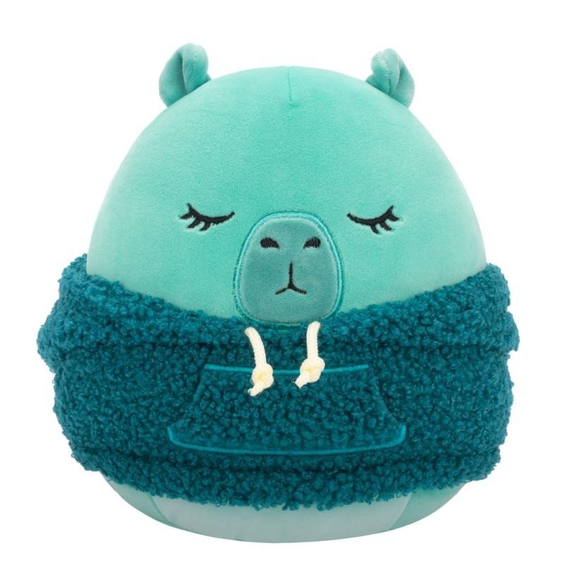 Levně Squishmallows Kapybara s kapucí Nastia 20 cm