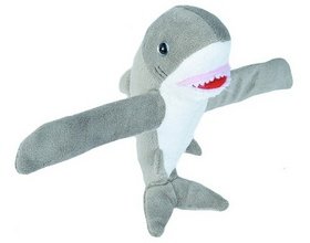 Levně Plyšáček objímáček Žralok bílý 20 cm