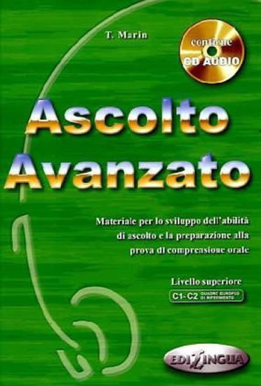 Levně Ascolto Avanzo: Libro dello studente + CD Audio - Telis Marin