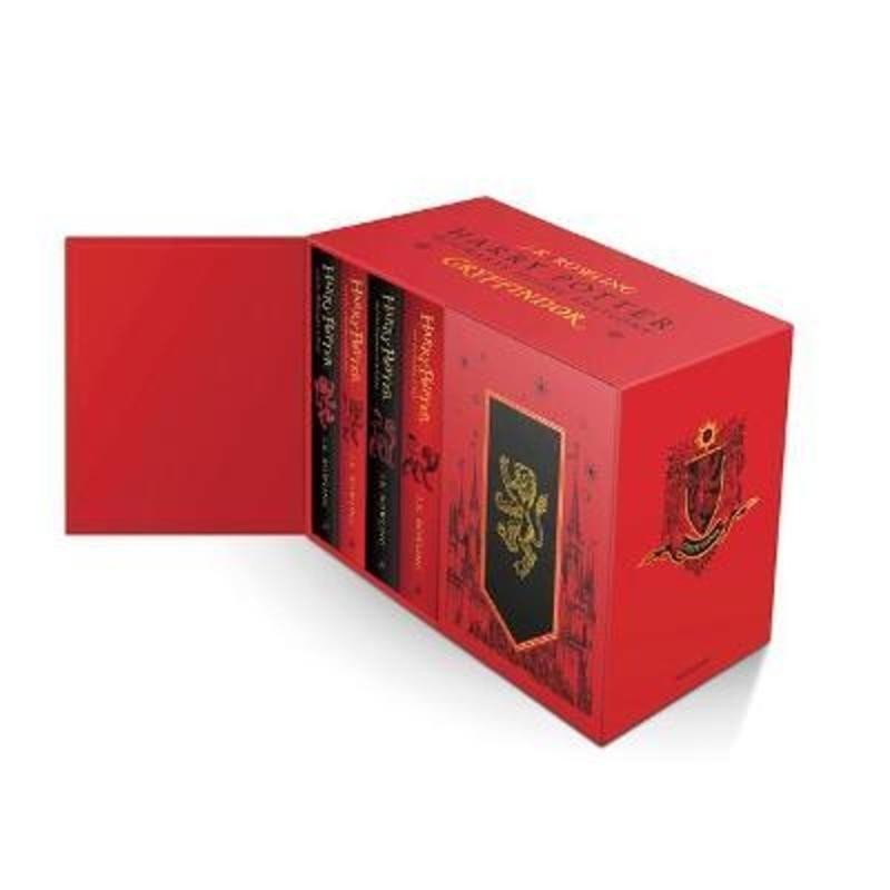 Levně Harry Potter Gryffindor House Editions Hardback Box Set - Joanne Kathleen Rowling
