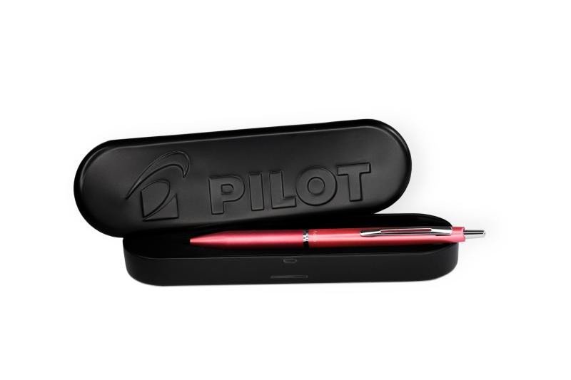 Levně PILOT Acro 1000, kuličkové pero, M, korálově růžové v dárkovém boxu