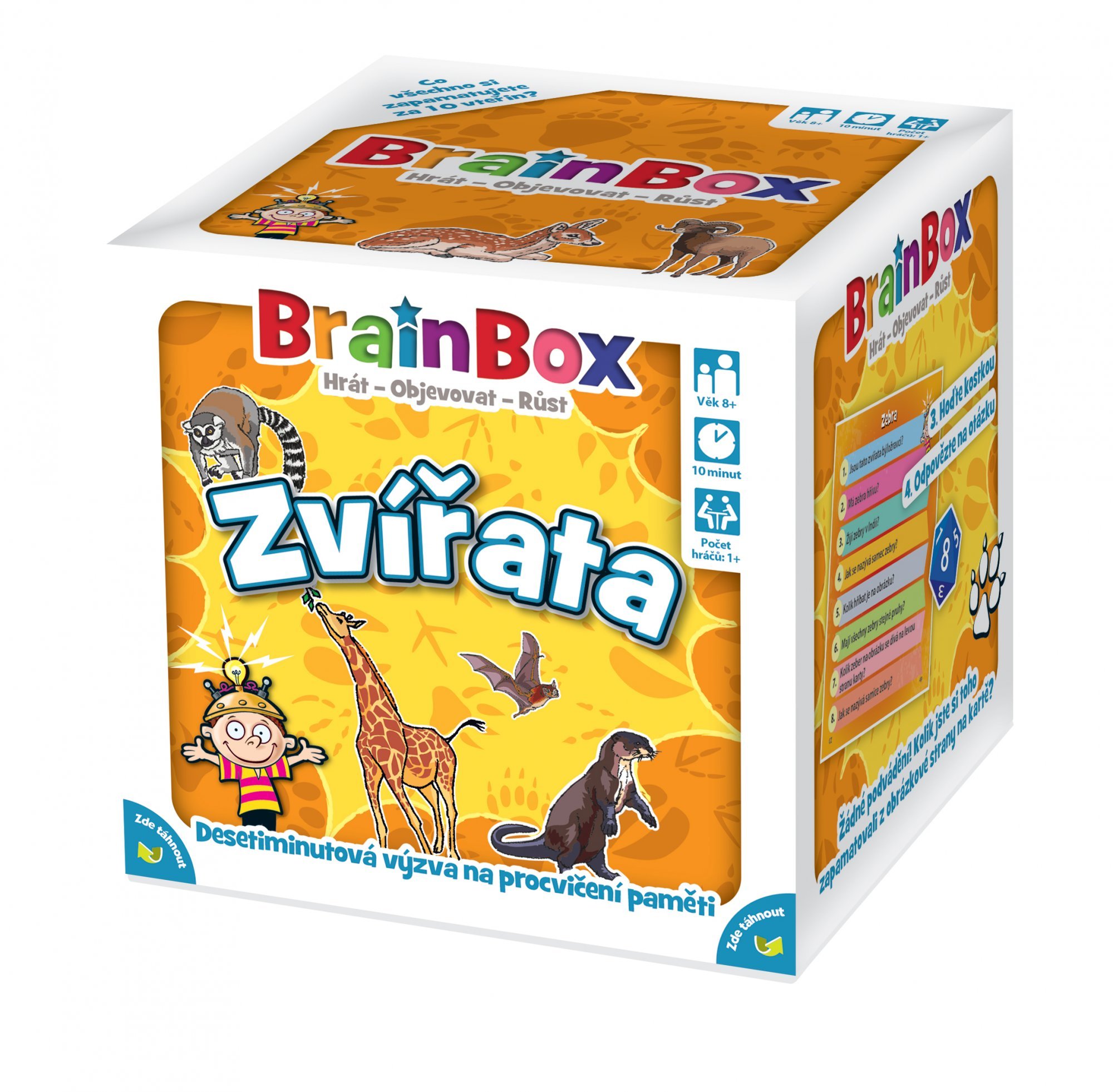Levně BrainBox CZ - Zvířata (postřehová a vědomostní hra)