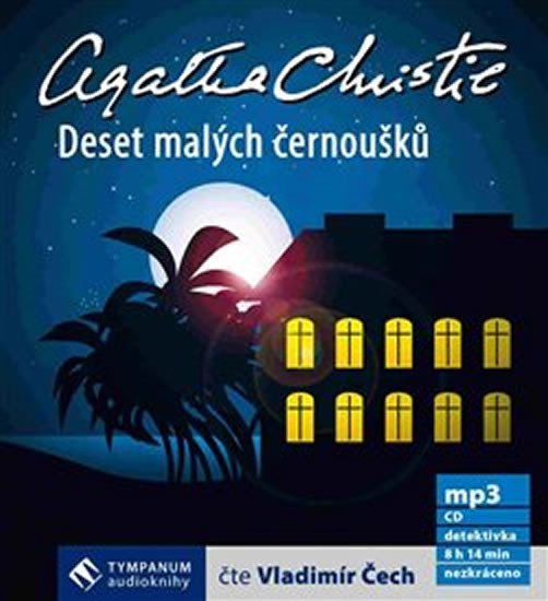 Deset malých černoušků - CDmp3 (Čte Vladimír Čech) - Agatha Christie