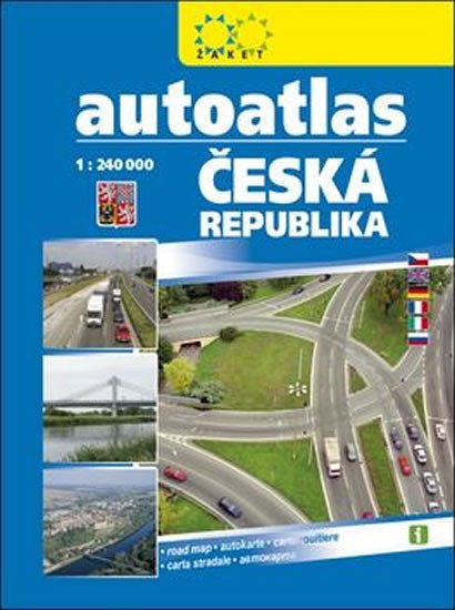 Levně Autoatlas ČR 1:240 000, 15. vydání