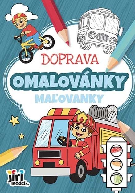 Levně Doprava - Omalovánky A5