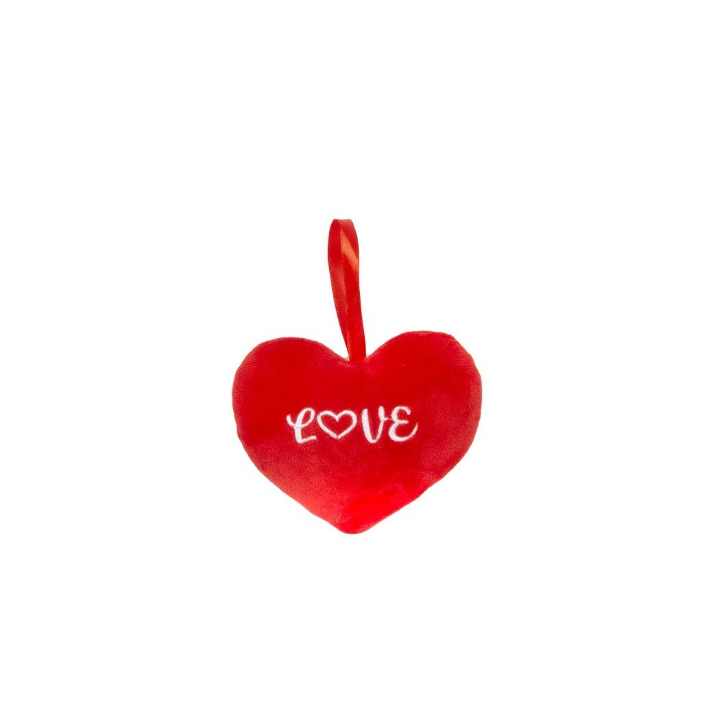 Levně Plyšové Valentinské srdce 13 cm - Alltoys