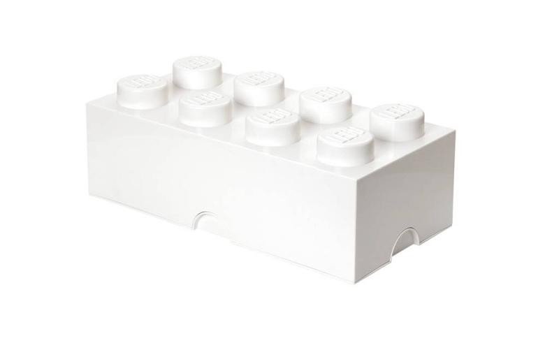 Levně Úložný box LEGO Mini 8 - bílý