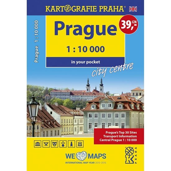 Levně Prague - 1:10 000 in your pocket city centre, 2. vydání