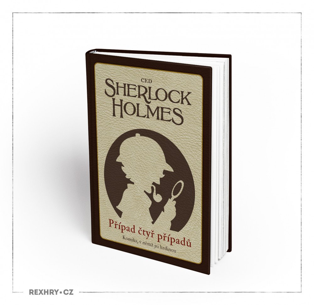 Sherlock - komiksový gamebook - Ced