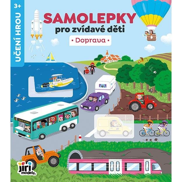 Levně Samolepky pro zvídavé děti Doprava