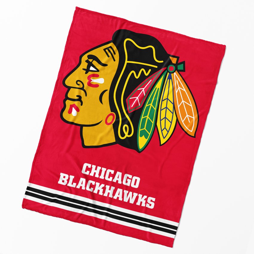 Levně Deka NHL Chicago Blackhawks Essential 150x200 cm