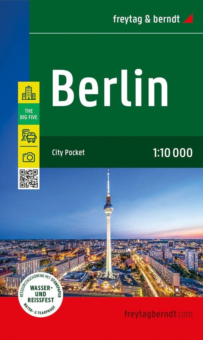 Levně Berlín 1:10 000 / mapa města
