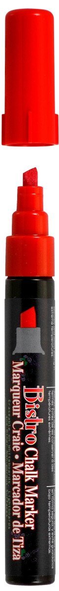 Levně Marvy 483-2 Křídový popisovač červený 2-6 mm