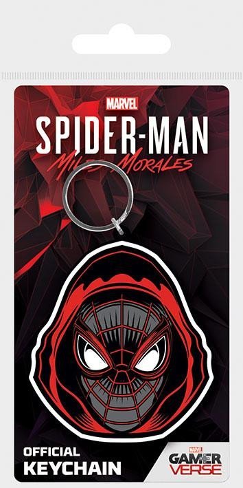 Levně Klíčenka gumová Spider-Man - Miles Morales - EPEE