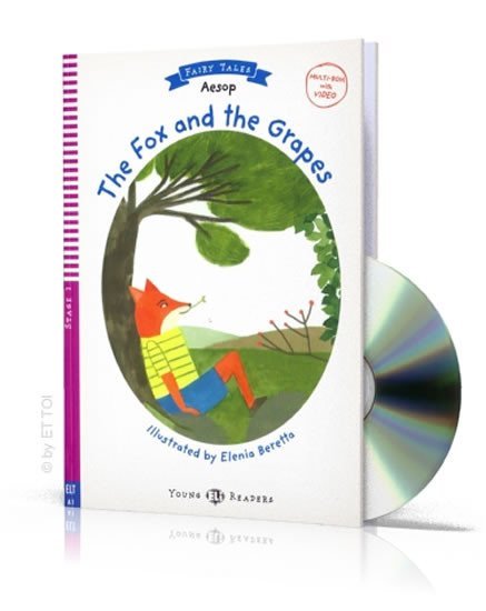 Levně Young ELI Readers 2/A1: The Fox and The Grapes + Downloadable Multimedia - Lisa Suett