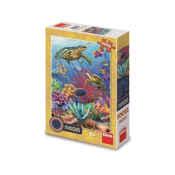 Levně Puzzle Podmořský svět - neon 100 XL dílků