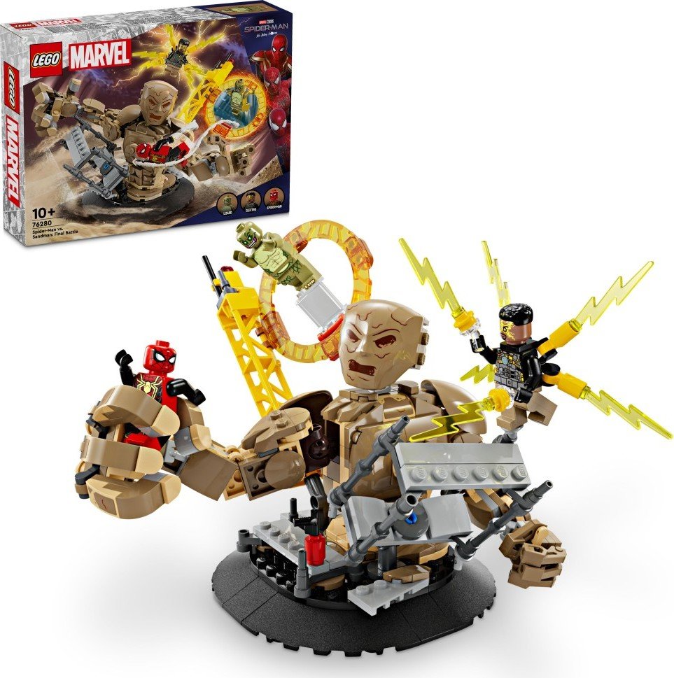 Levně LEGO® Marvel 76280 Spider-Man vs. Sandman: Poslední bitva - LEGO® Marvel Super Heroes