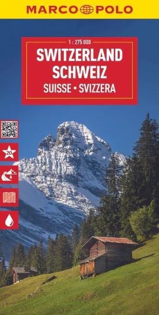 Levně Švýcarsko 1:275 000 / automapa