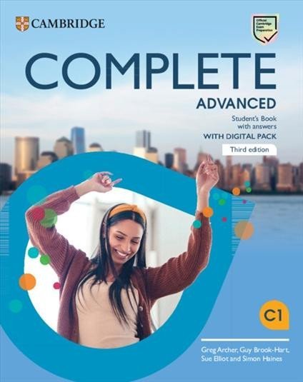 Complete Advanced Student´s Book with Answers with Digital Pack, 3rd edition - Greg Archer