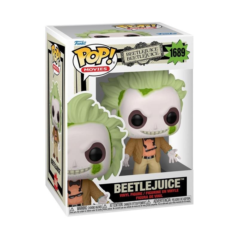 Levně Funko POP Movies: Beetlejuice 2 - Beetlejuice with Chase