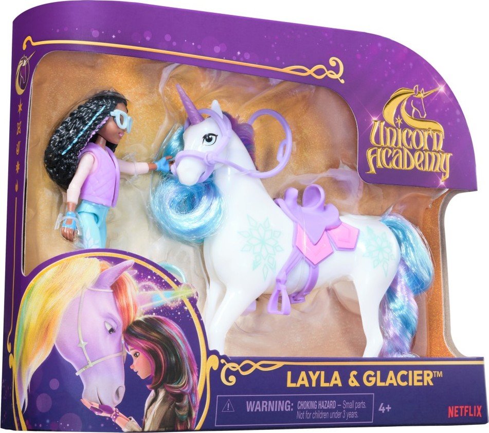 Unicorn academy figurky 11 cm Layla a Glacier - Spin Master