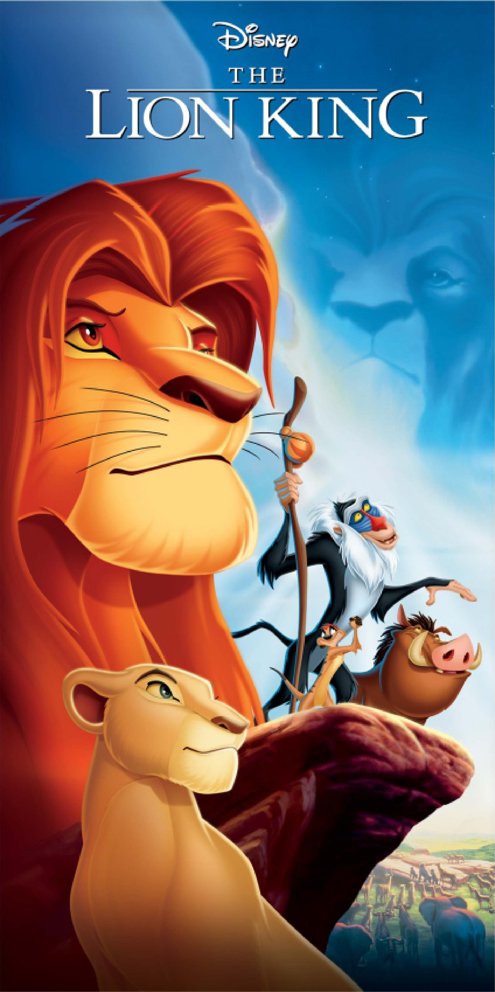 Dětská osuška Lví Král Simba a přátelé