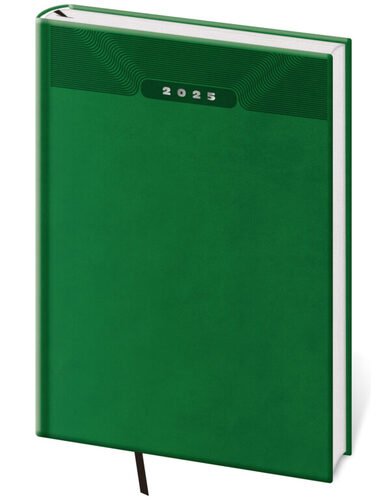 Levně Týdenní diář 2025 B5 Print Classic zelený
