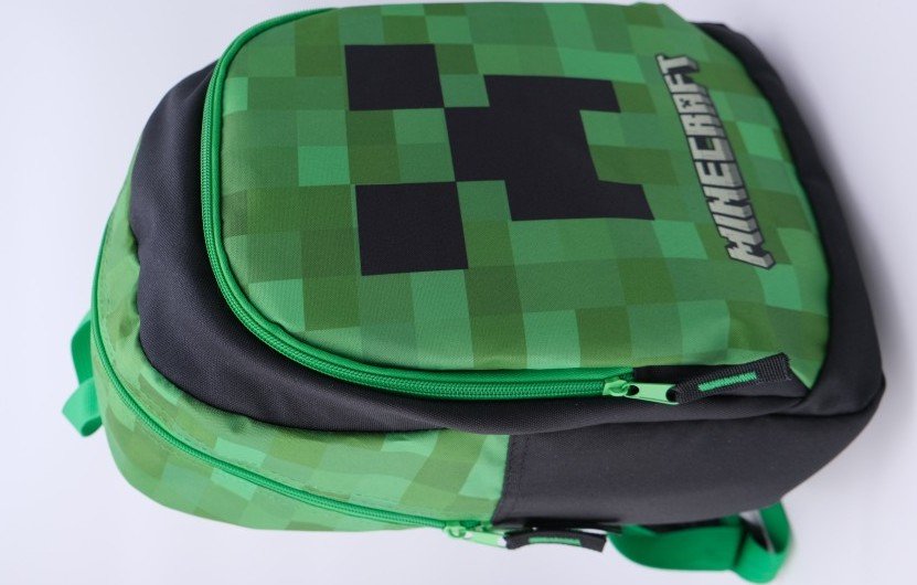 Levně Minecraft Batoh s kapsou - Creeper (junior) - EPEE Merch - Red Robin