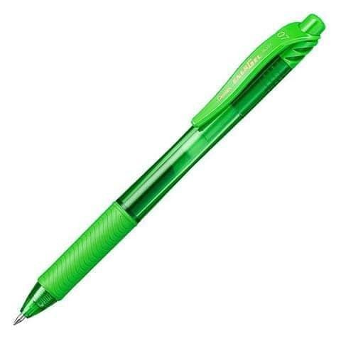 Levně Pero gelové Pentel EnerGel BL107 - světle zelené 0,7mm