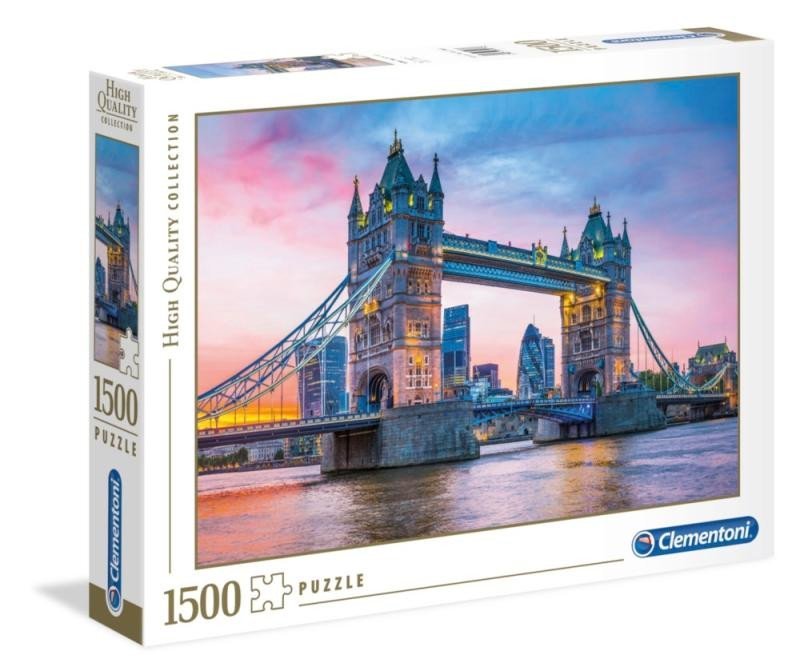 Levně Clementoni Puzzle - Tower Bridge 1000 dílků - Comansi