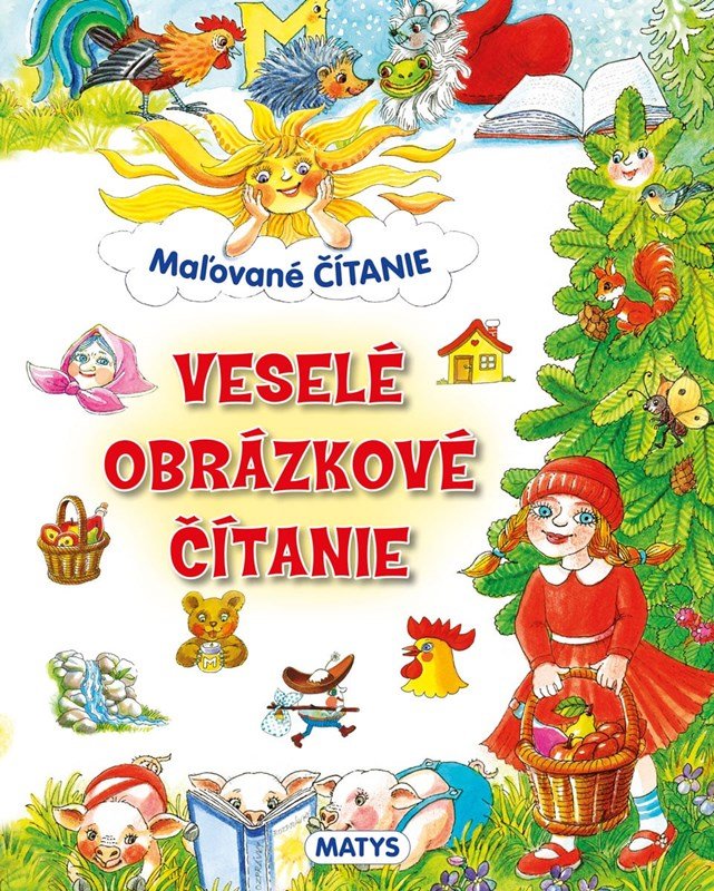 Levně Maľované čítanie: Veselé obrázkové čítanie