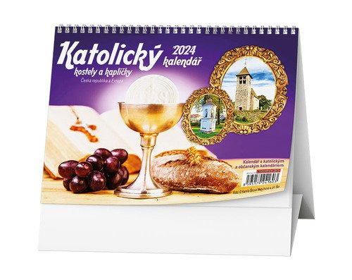 Levně Katolický kalendář 2024 - stolní kalendář